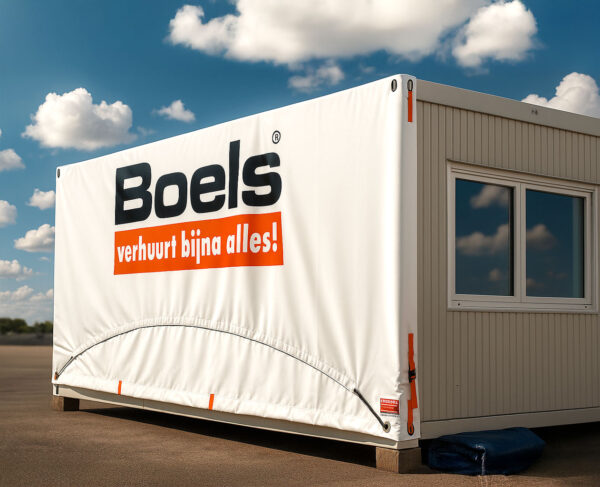 PVC containerkleden Afdekzeil op maat