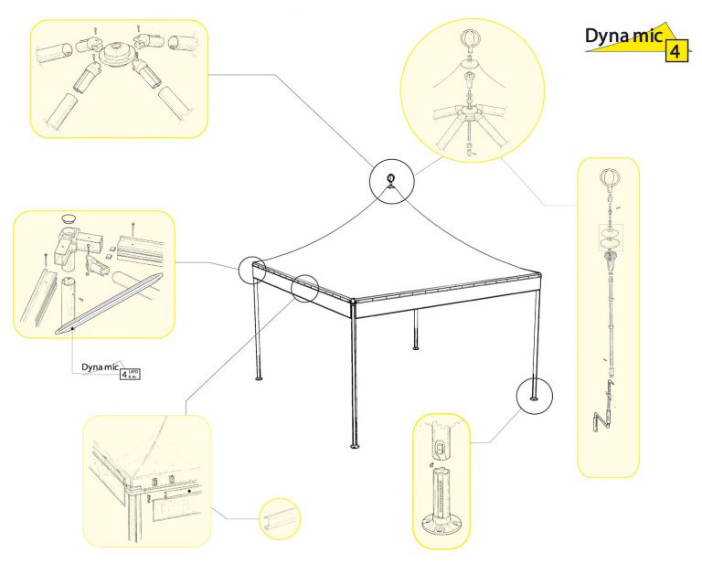 Feesttent Style Dynamic - Afbeelding 9
