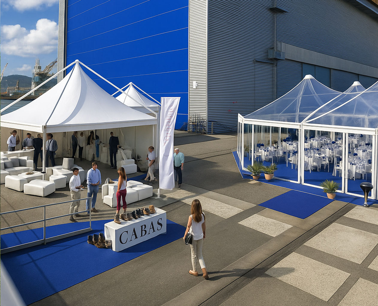 Feesttent Style Meeting-In